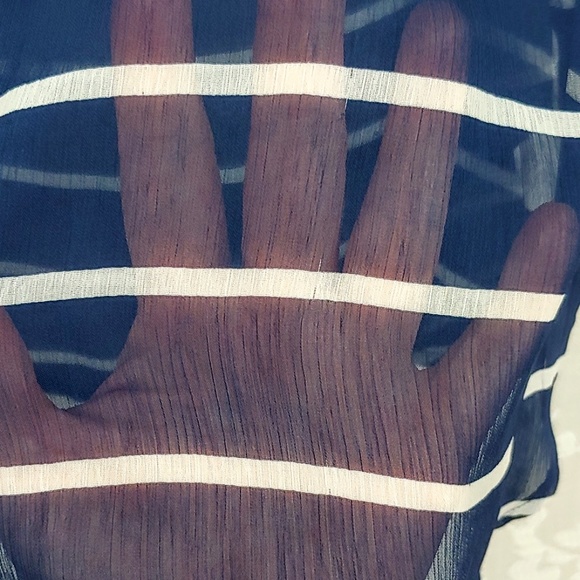 Gap | Striped Sheer Tank Top | S - Picture 5 of 7